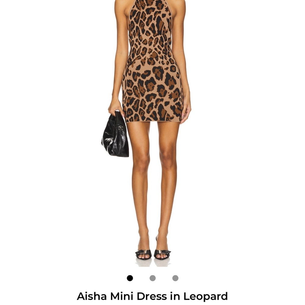 Leopard Print Mini Dress